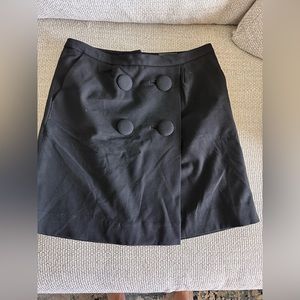 Banana Republic Double Breasted Black Skirt - Size 2